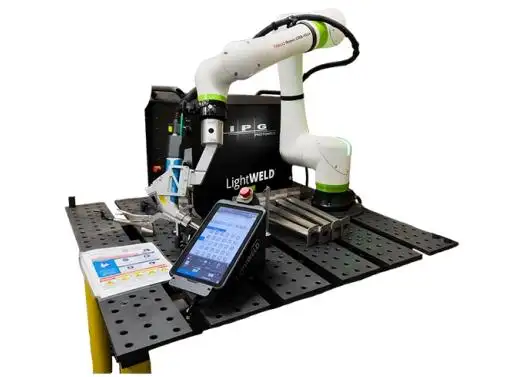 Robot automático de soldadura para fabricación de metales