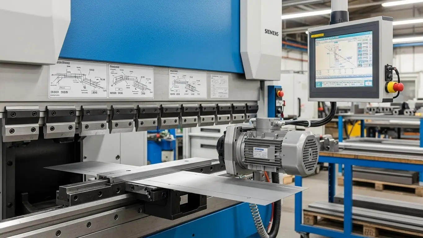 Freno de presión CNC para gabinete de control
