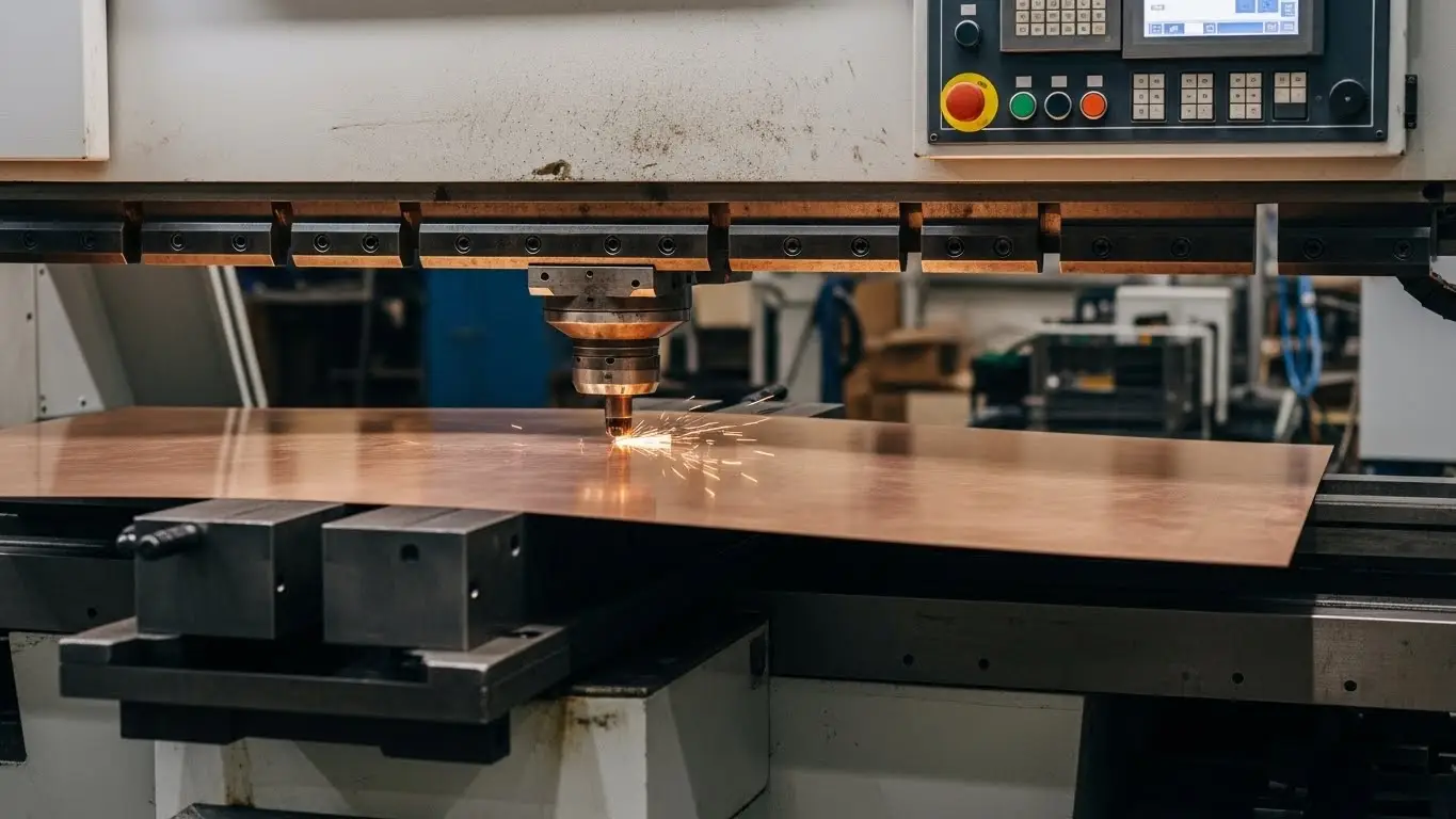 Freno de prensa CNC para chapa de cobre