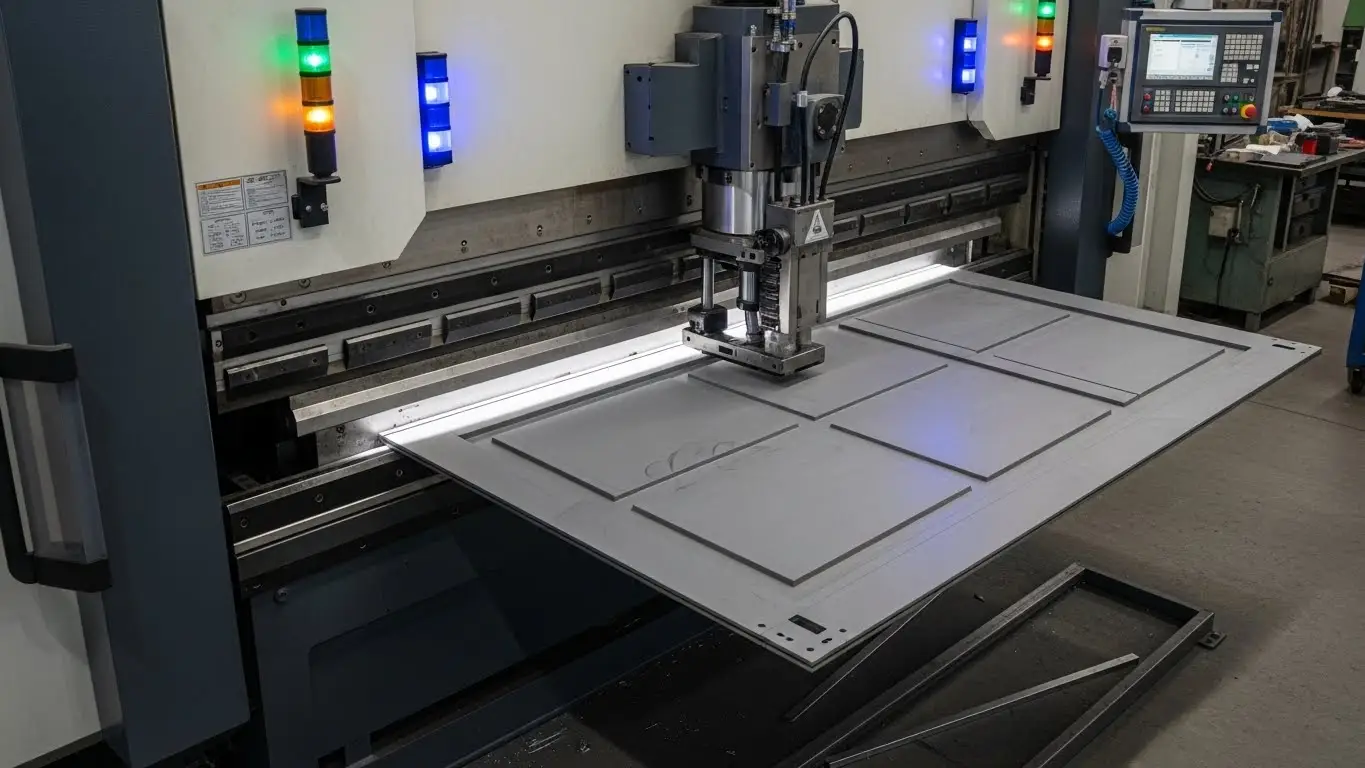Freno de presión CNC para doblar paneles de puertas