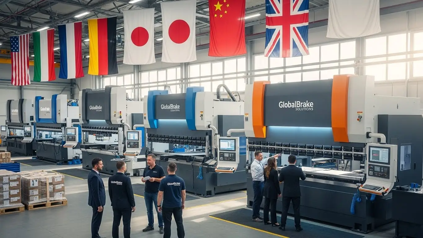 Proveedor internacional de frenos de presión CNC