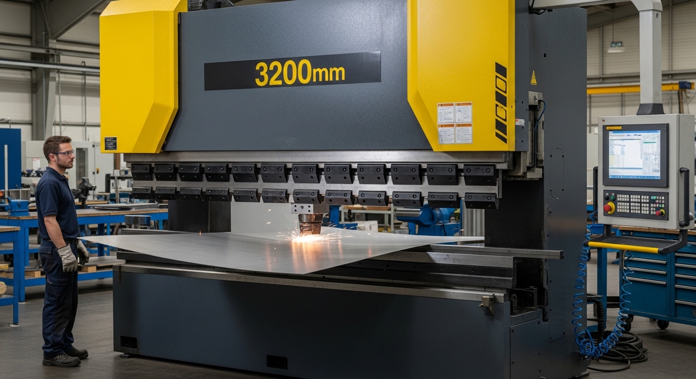 Freno de presión CNC de 3200 mm