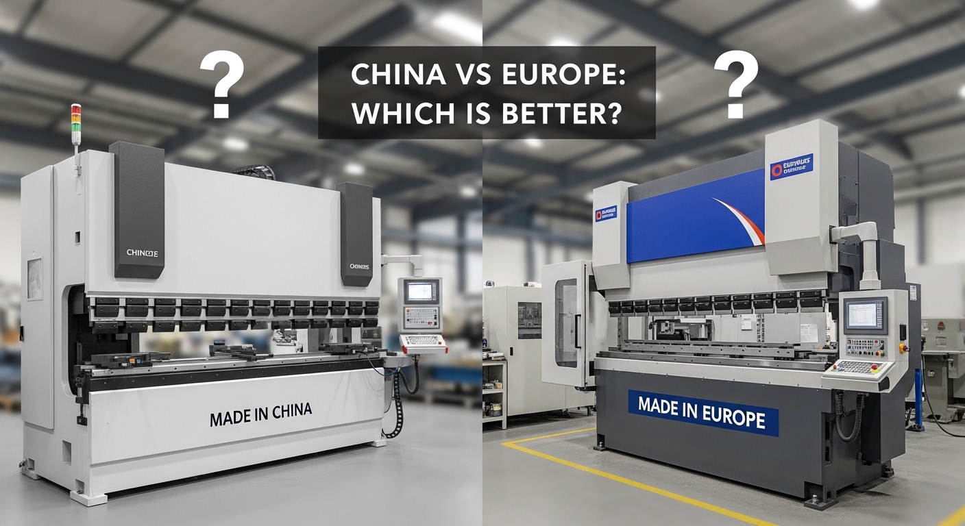 China vs Europa, proveedor de frenos de presión CNC para China y Europa, cuál es mejor