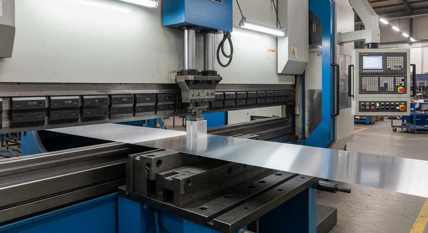 Freno de presión CNC para chapa de aluminio
