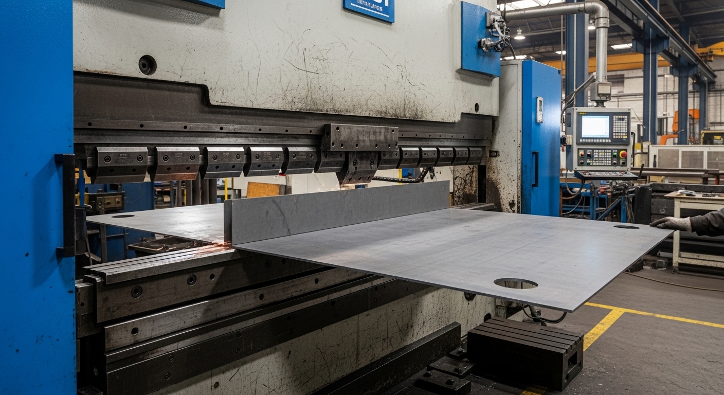 Freno de presión CNC para boiler plate