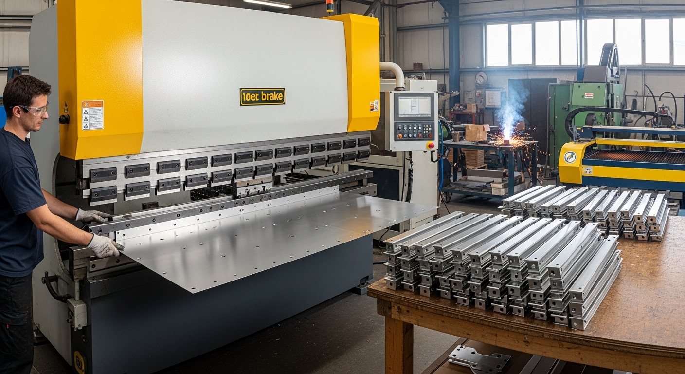 Freno de presión CNC para herrajes de muebles