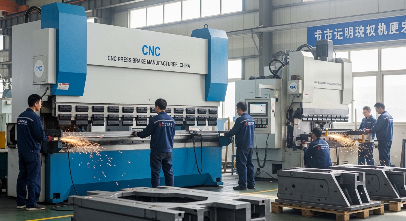 Fabricante de frenos de presión CNC en China