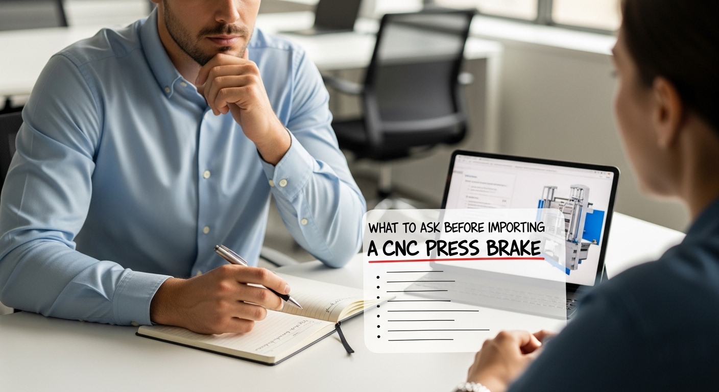 Qué preguntar antes de importar un freno de presión CNC