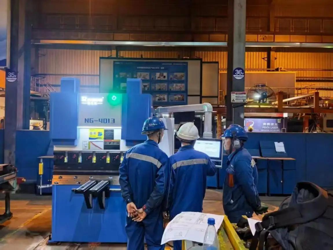 Freno de presión CNC eléctrico